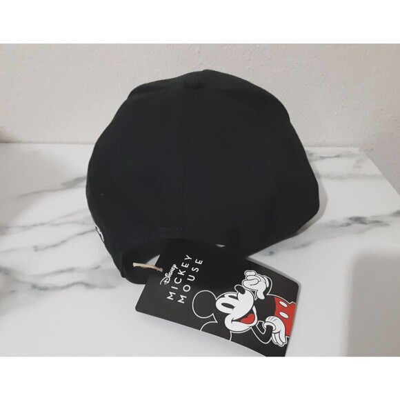 DISNEY MICKEY MOUSE BASEBALL HAT CAP ALDI EXCLUSIVE NEW W/ TAG NWT BLACK UNISEX - Picture 3 of 6